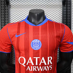 2025/2026 Player Version Paris Saint-Germain Third away Red