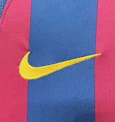 2005/2006 Retro Long Sleeve Barcelona Home