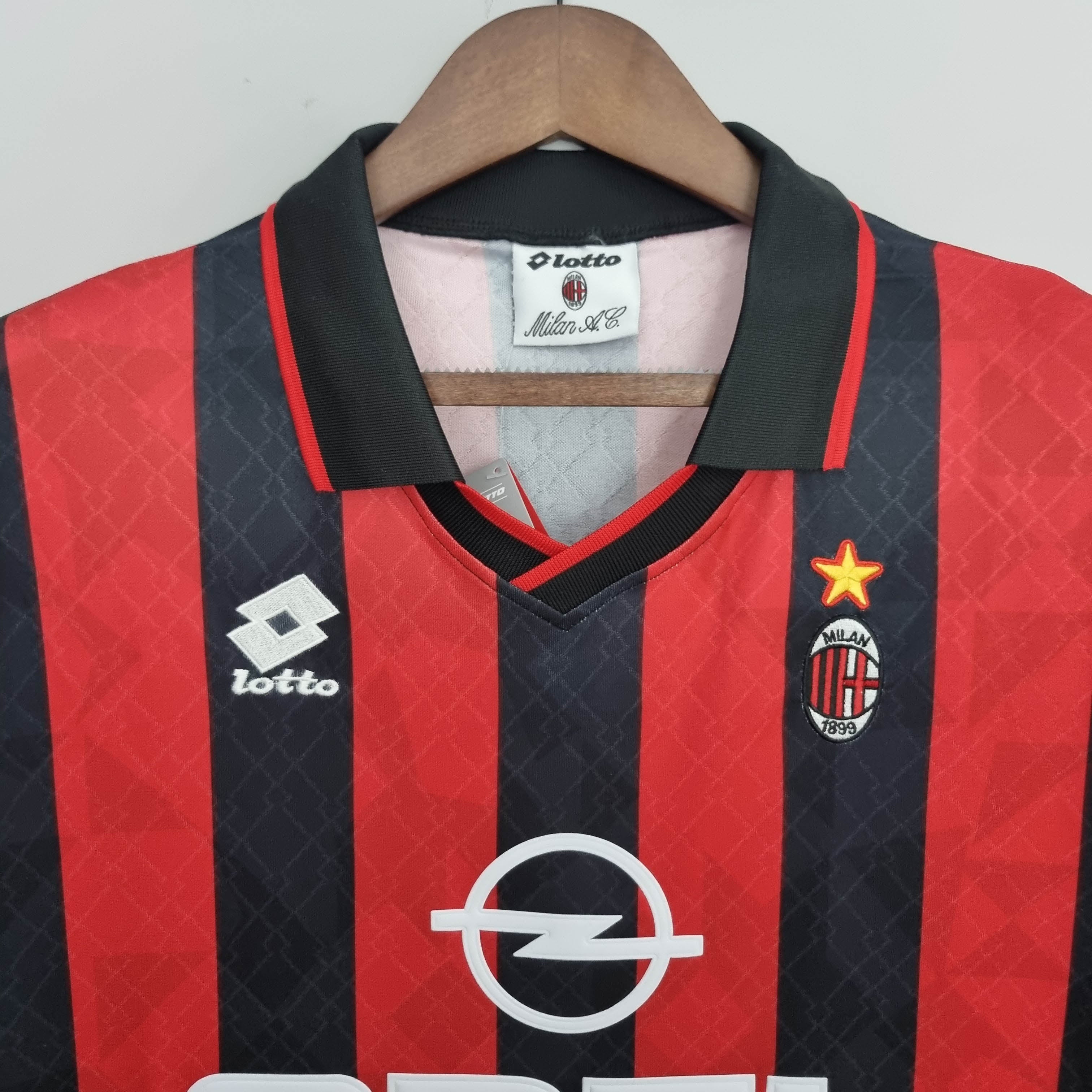 1995/1996 Retro AC Milan Home