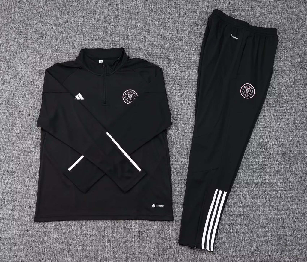 2023/2024 Inter Miami Half-Pull Training Suit black