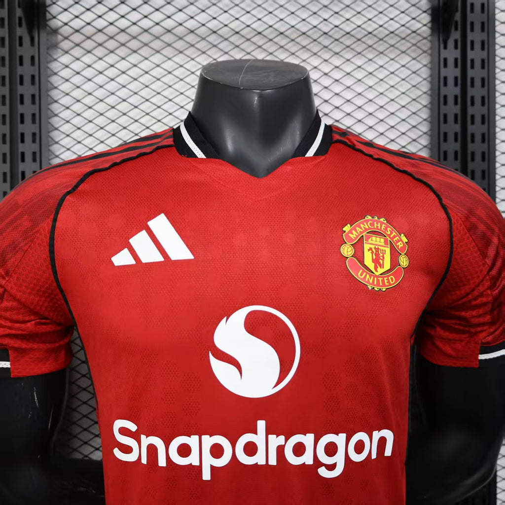 2025/2026 Player Version Manchester United Home