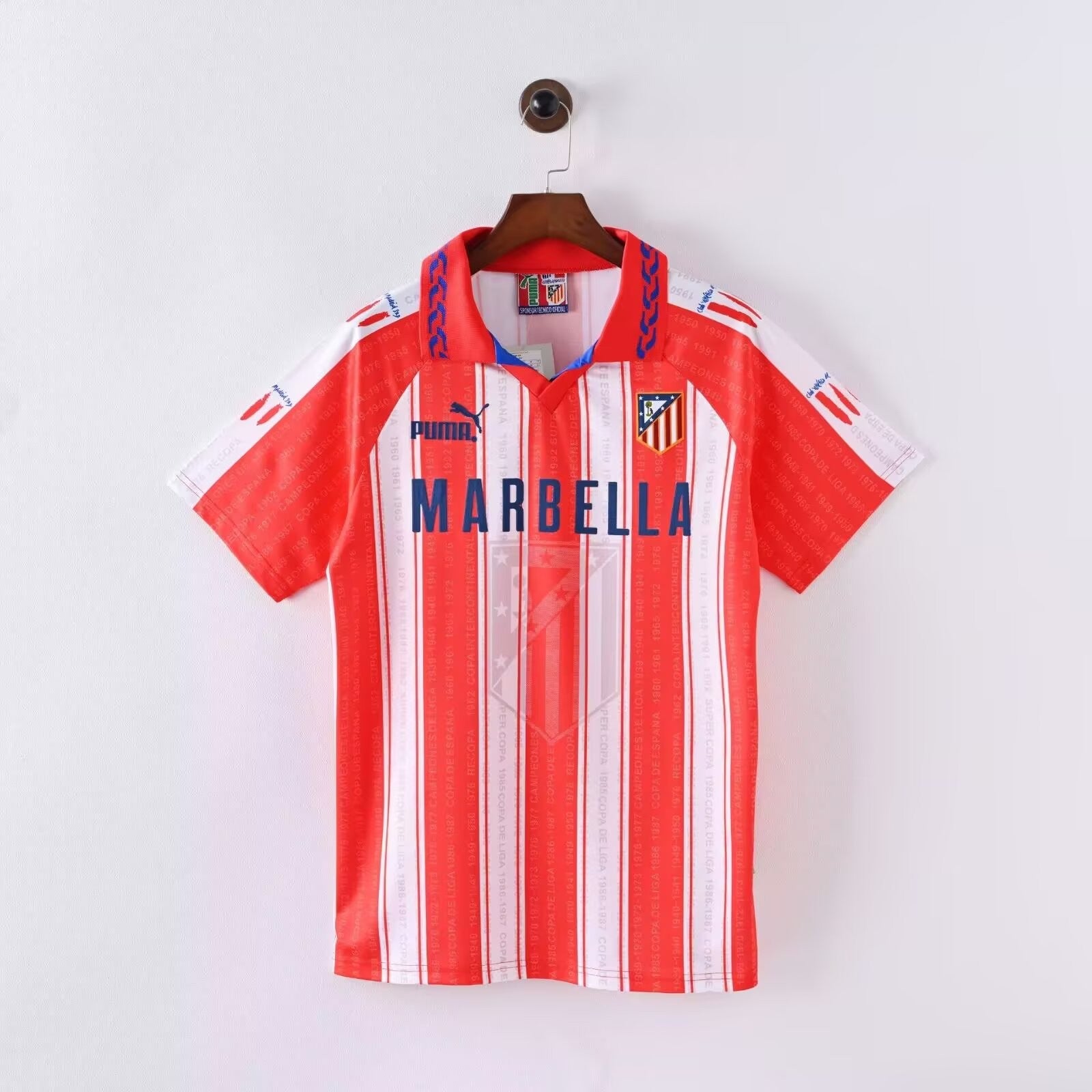 1995/1996 Retro Atletico Madrid Home
