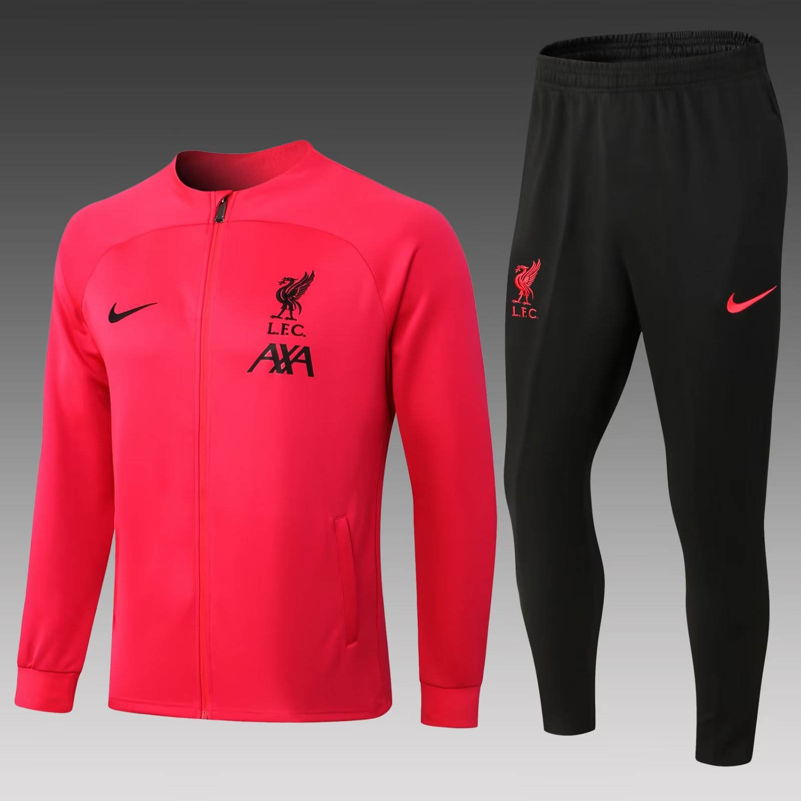 2022/2023 Liverpool Long Zipped Jacket Pink Jersey
