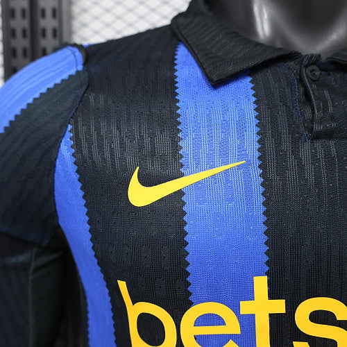 2026/2027 Long Sleeves Player Version Inter Milan Home Football Jersey1:1 Quality Thai topjersey