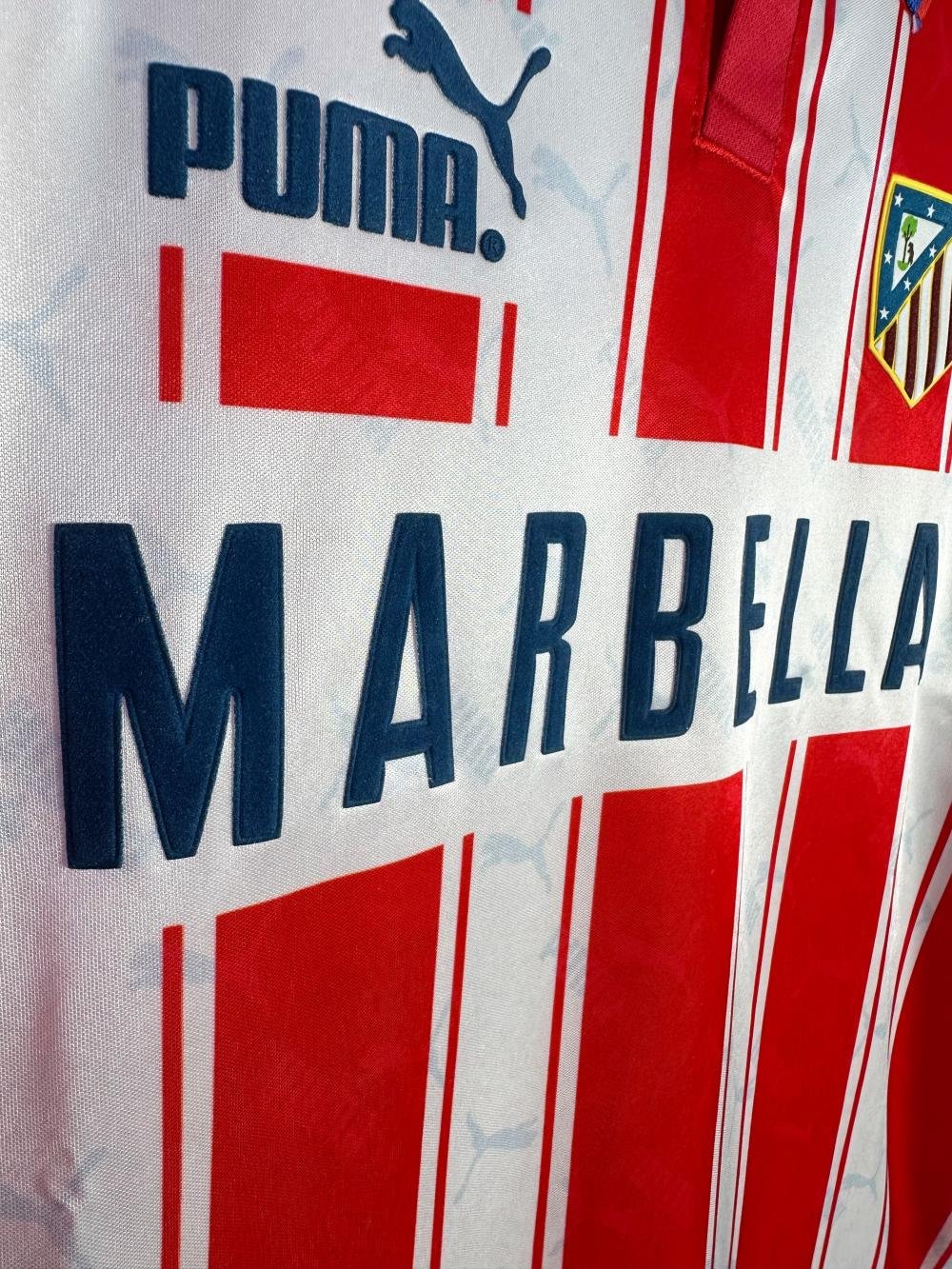 1994/1995 Retro Long sleeve Atletico Madrid Home