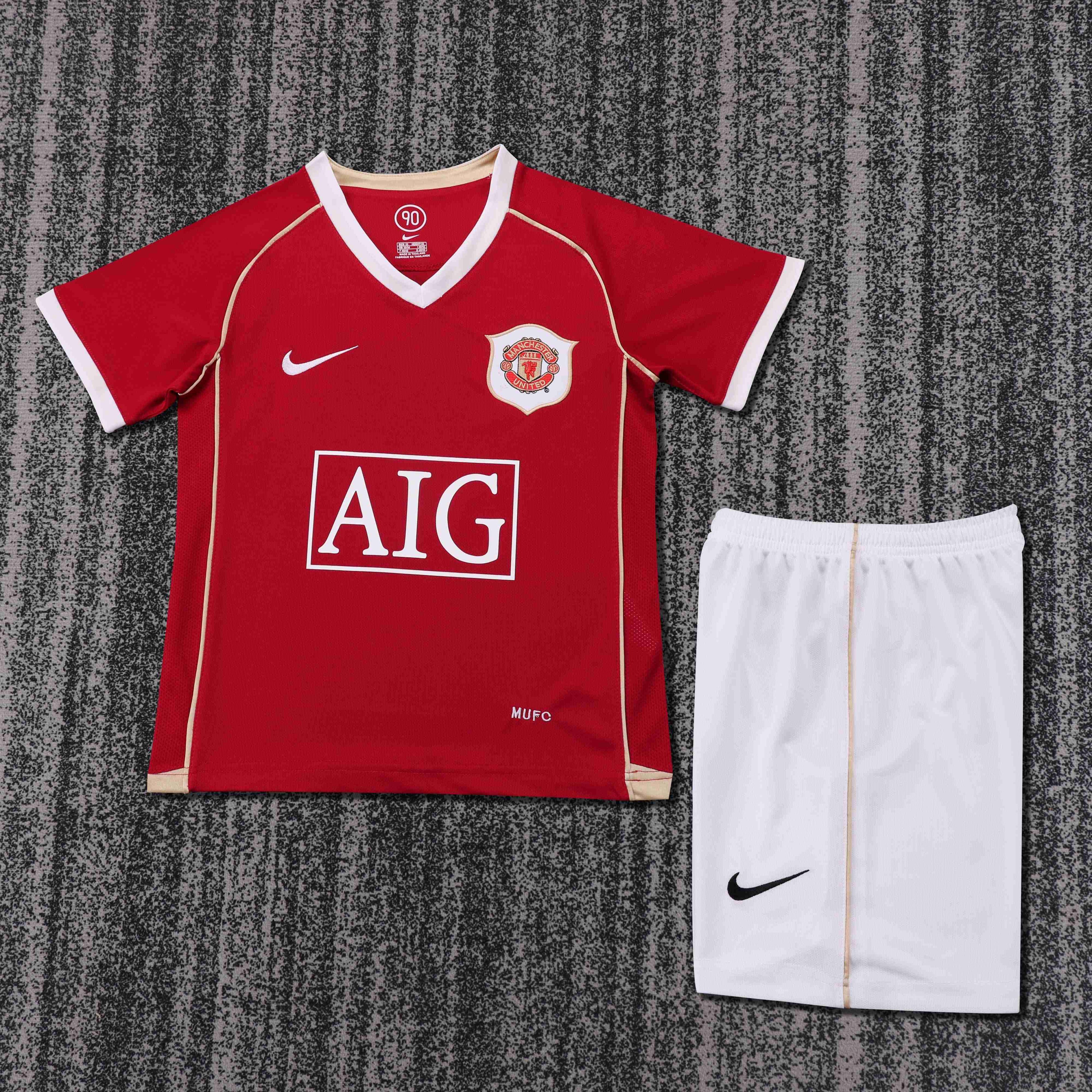 2006-2007 Retro Manchester United Home