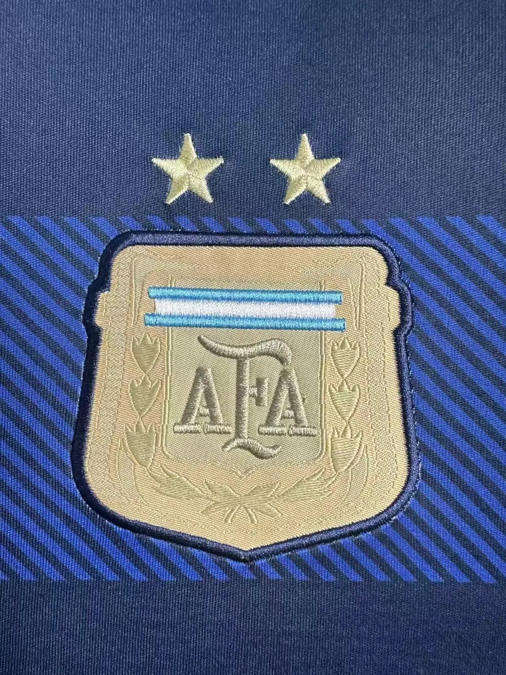 2014 Retro Long Sleeve Argentina National Team Away Jersey