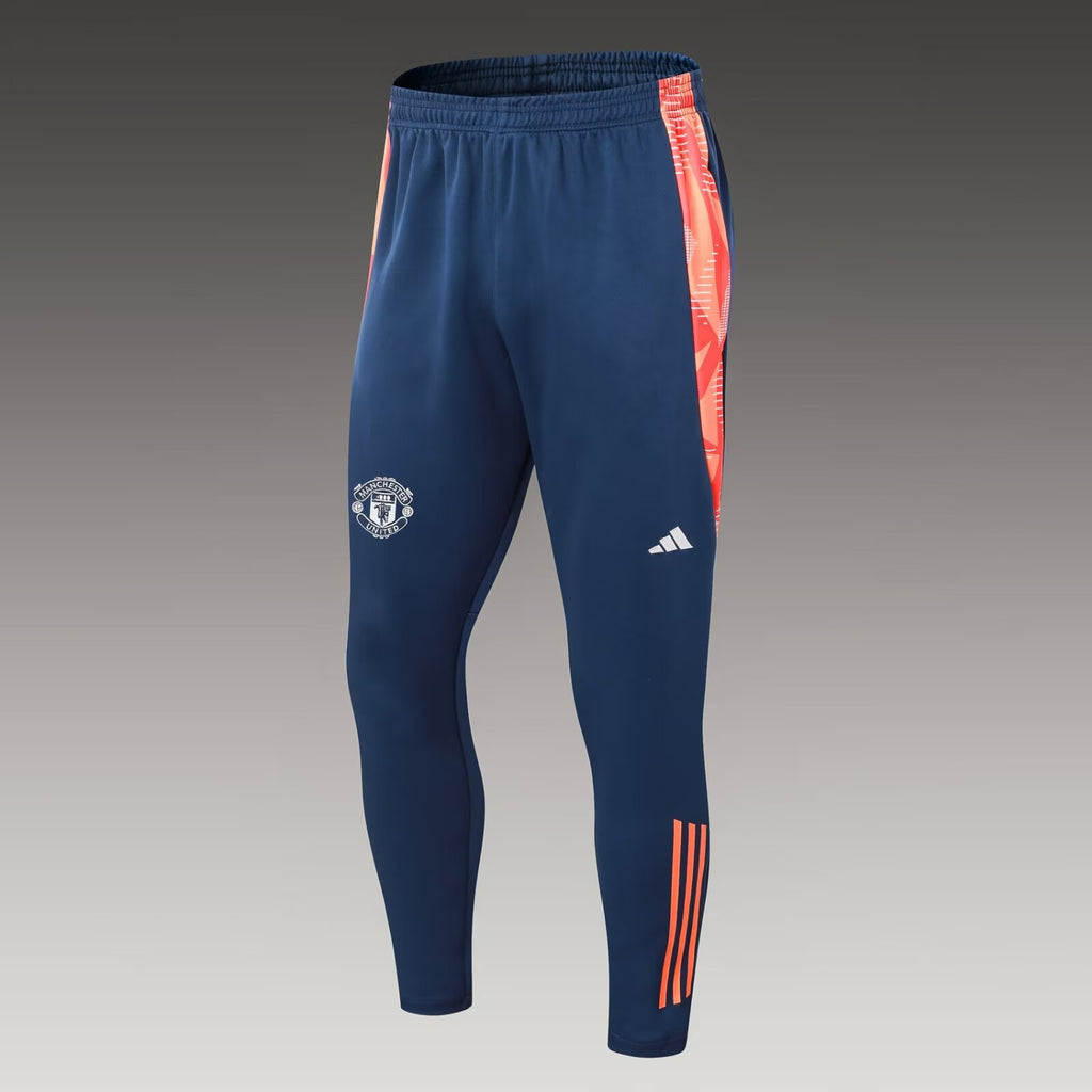 2024/2025 Manchester United Half-Pull Training Suit Royal Blue