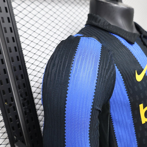 2026/2027 Long Sleeves Player Version Inter Milan Home Football Jersey1:1 Quality Thai topjersey