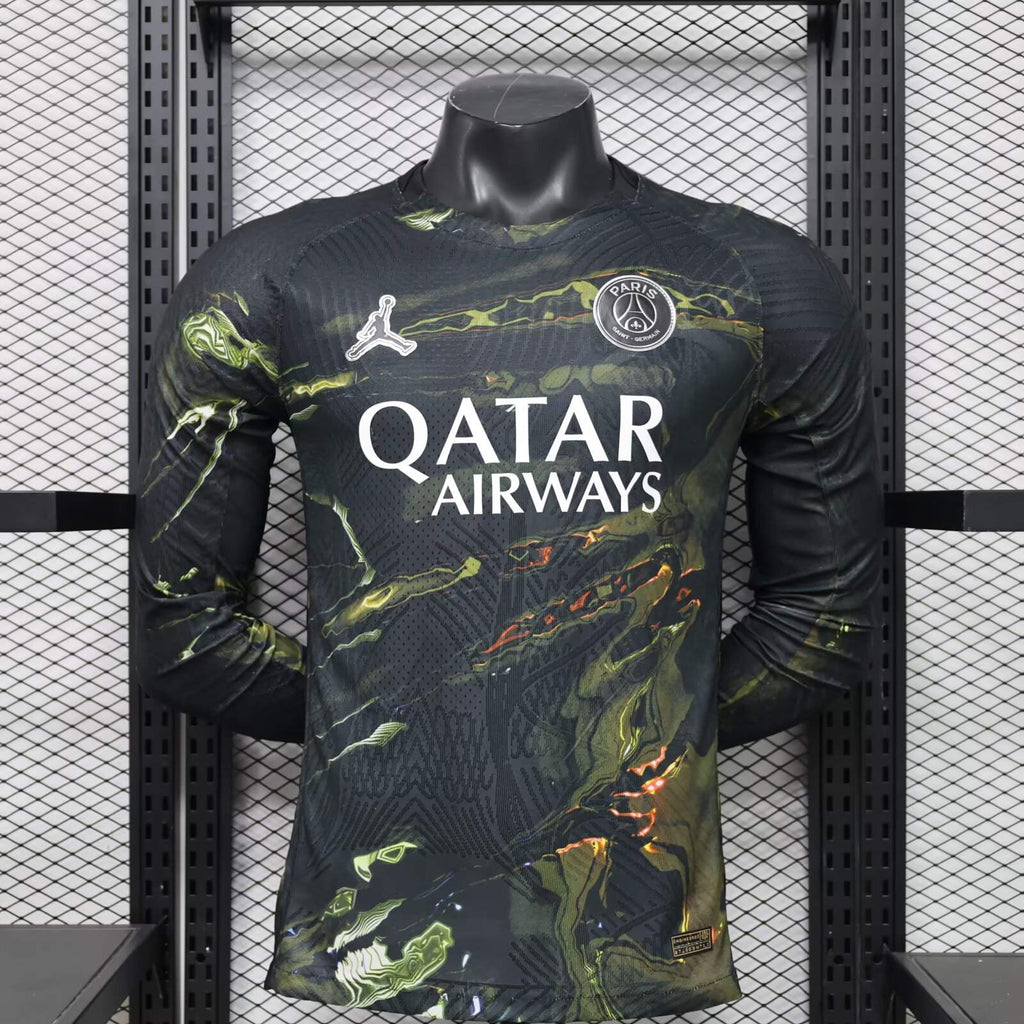 2026/2027 Long Sleeve Player Version Psg Pari Third Away Football Shirt 1:1 Thai Quality