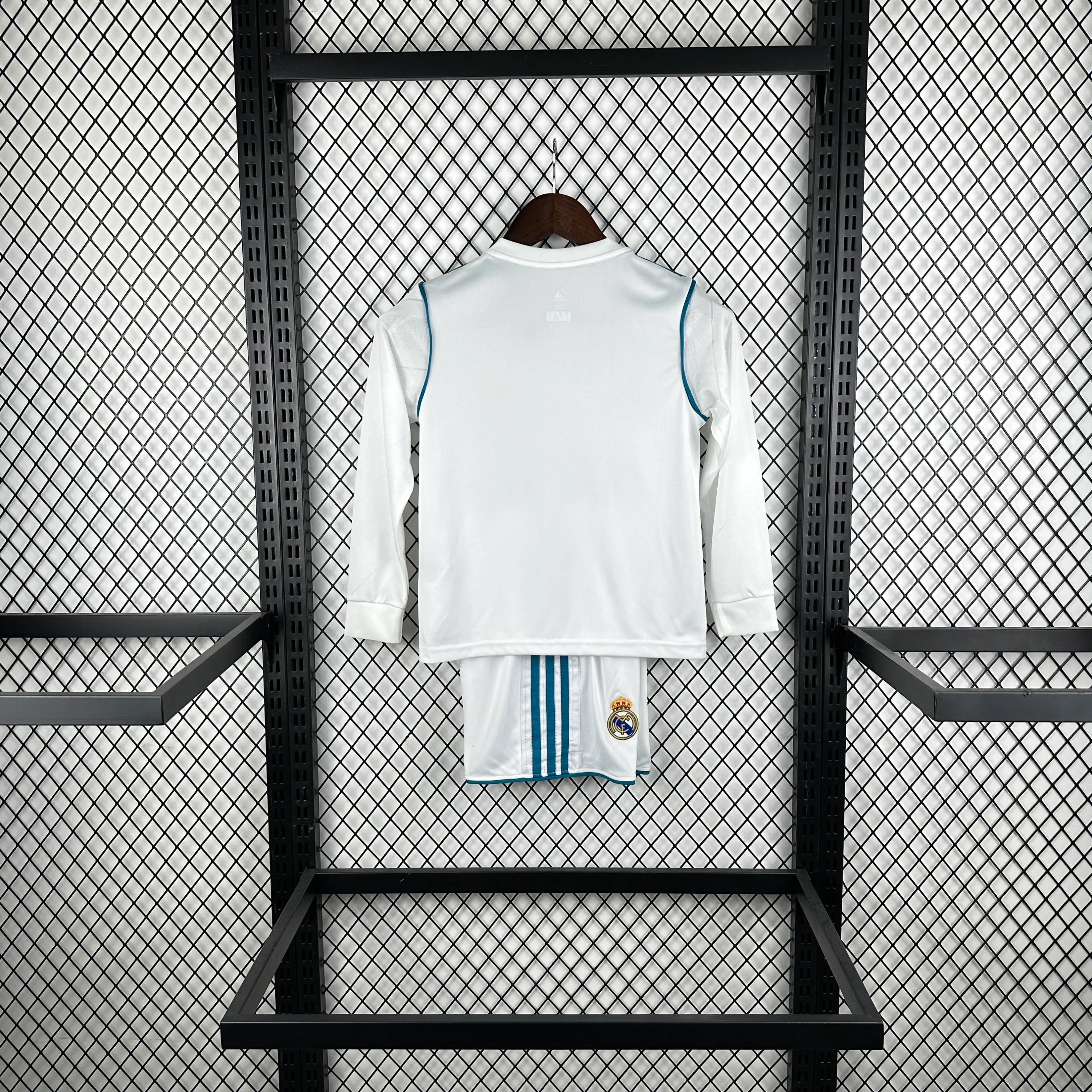 2017/2018 Retro Long Sleeve Real Madrid Home