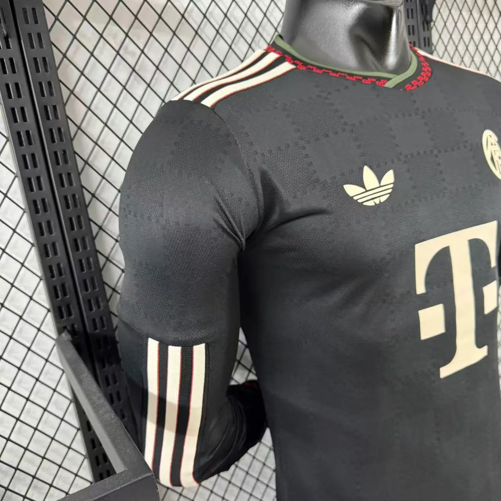 2025/2026 Long Sleeves  Player Version Bayern Munich Third Away