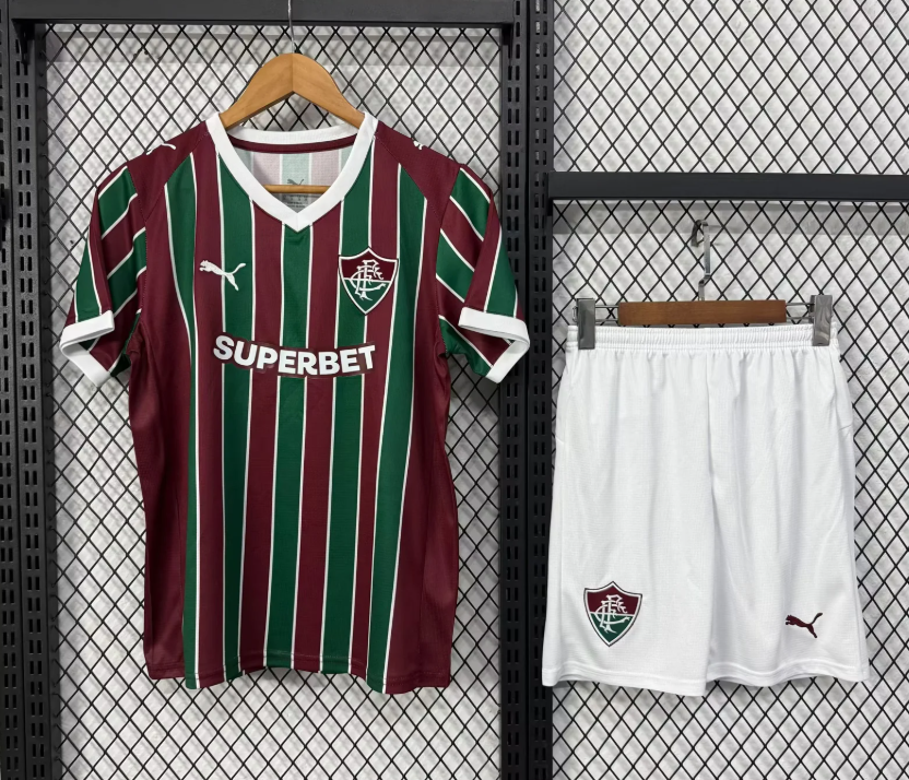 2026/2027 Fluminense Home Football Jersey 1:1 Thai Quality Kids Size topjersey