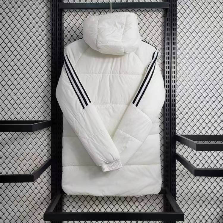 2024/2025 Flamengo White Soccer Long Cotton jacket