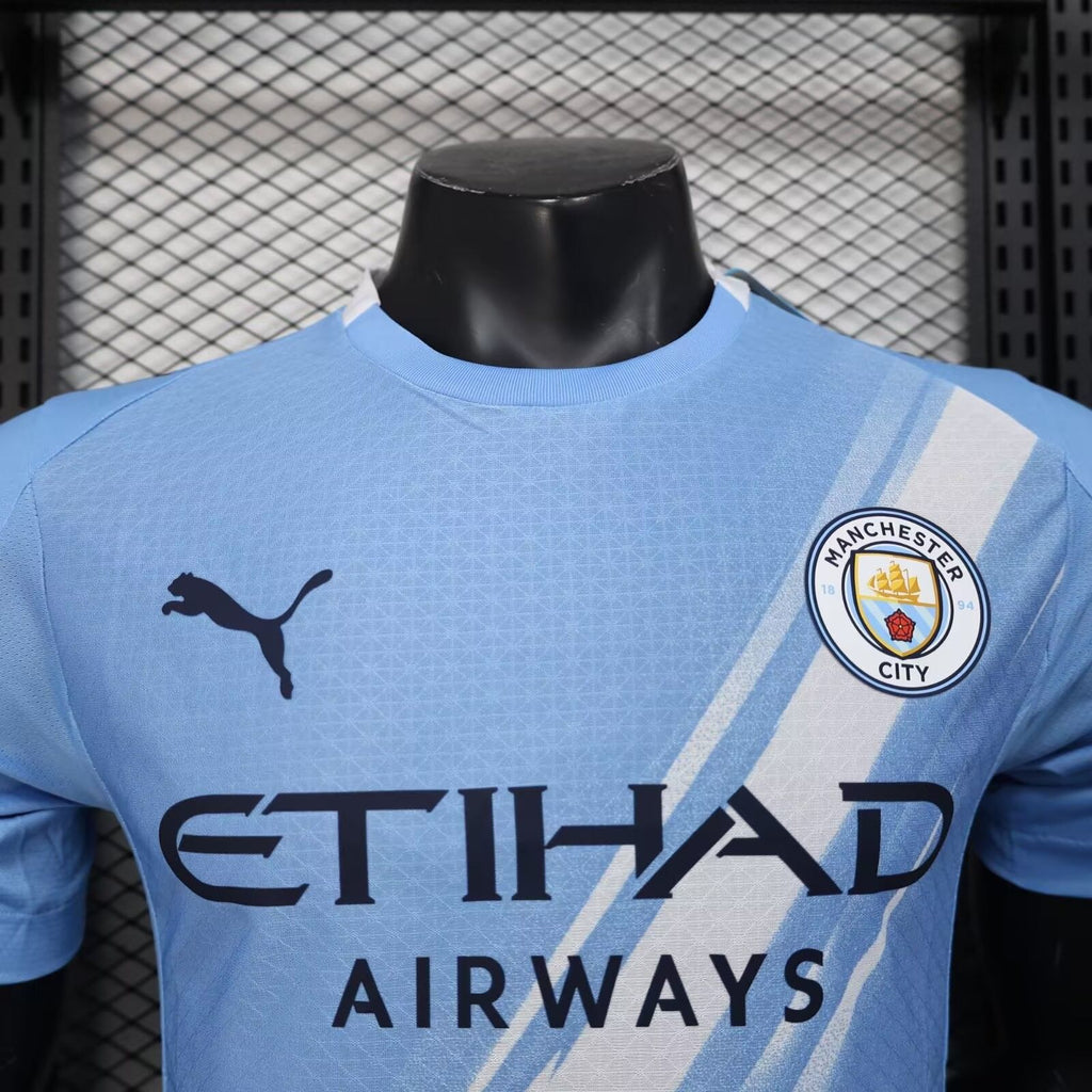 2025/2026 Player Version Manchester City Home