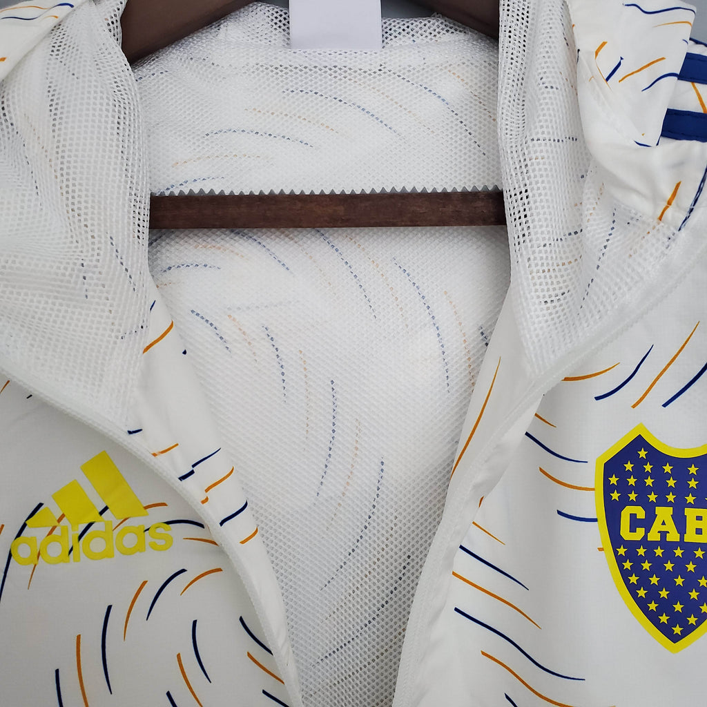 Windbreaker White Boca Juniors Jersey