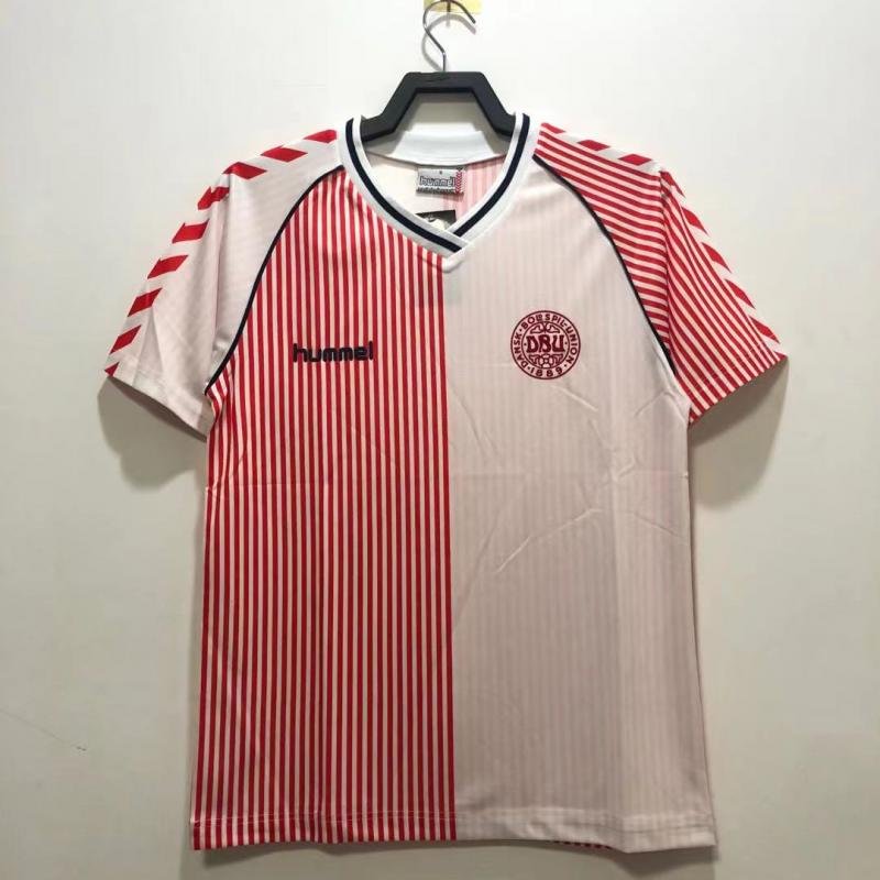 1986 Retro Denmark National Team Away