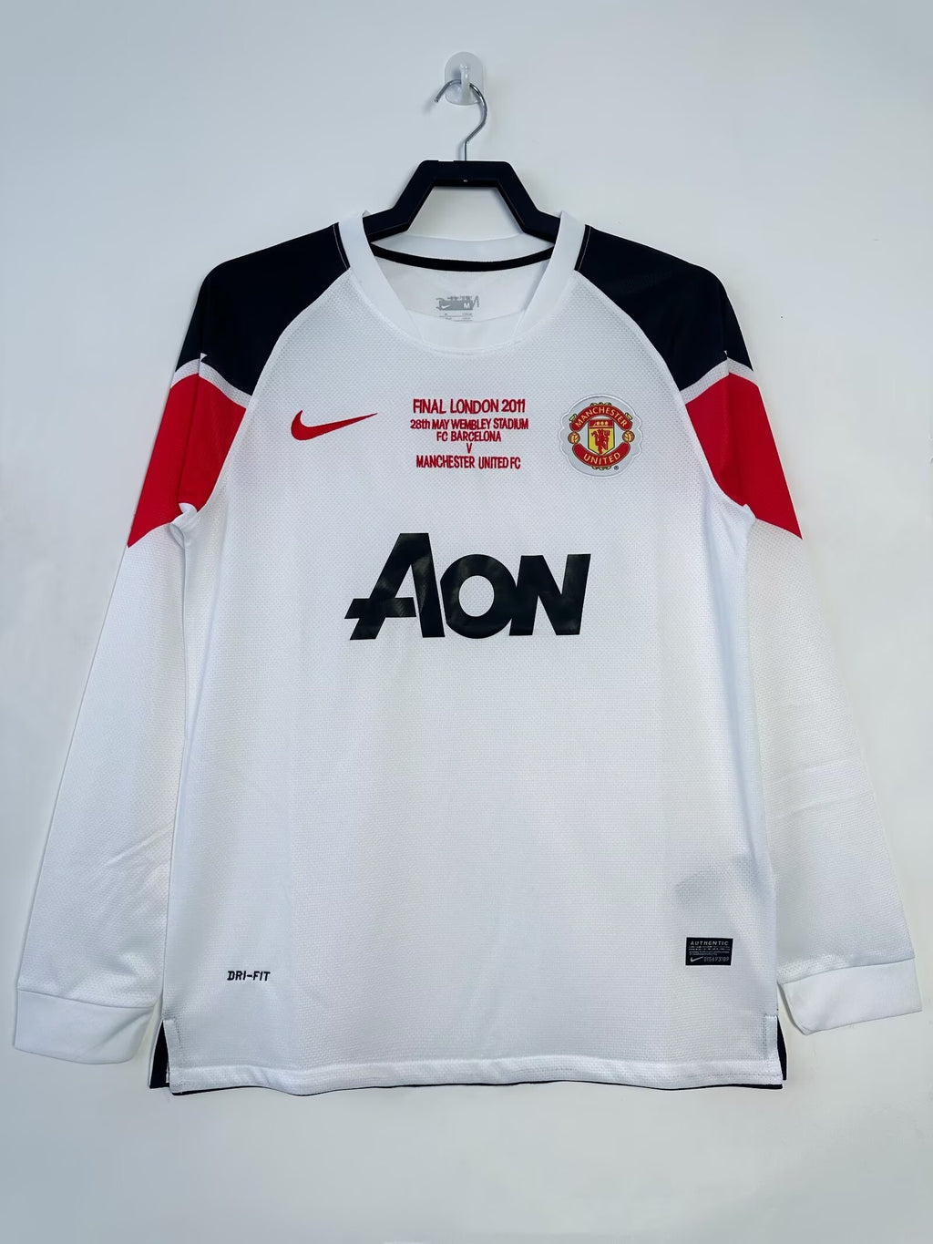 2010/2011 Retro Manchester United Long sleeves Away