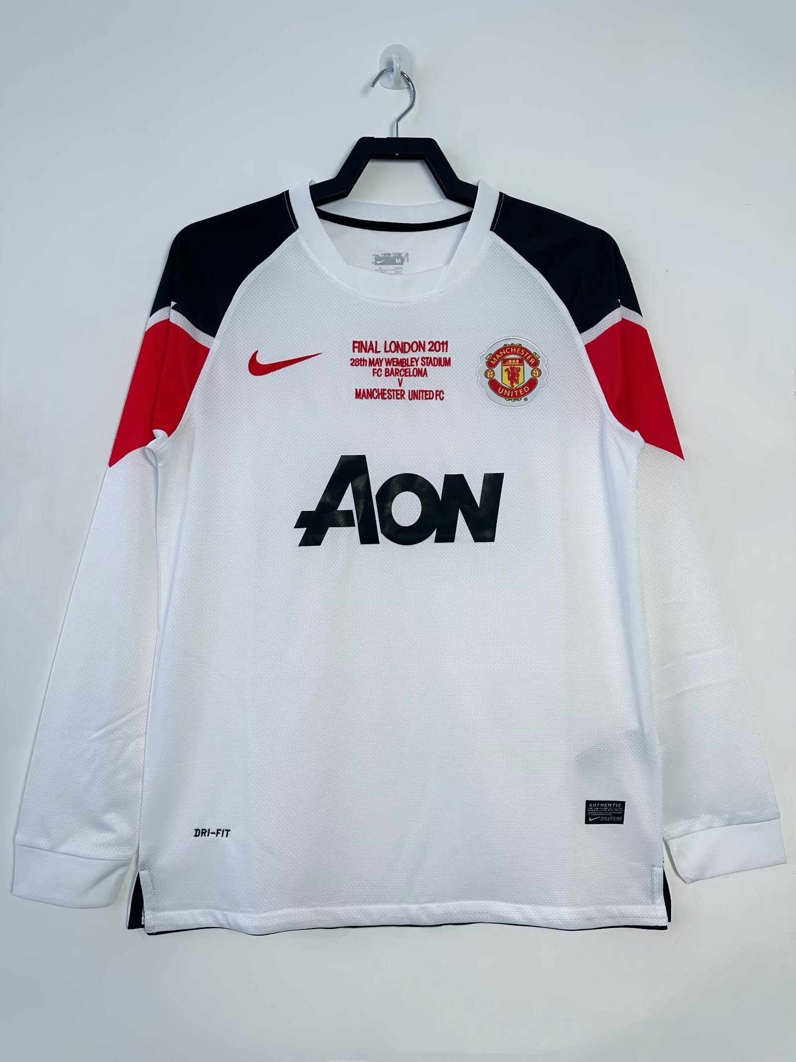 2010/2011 Retro Manchester United Long sleeves Away