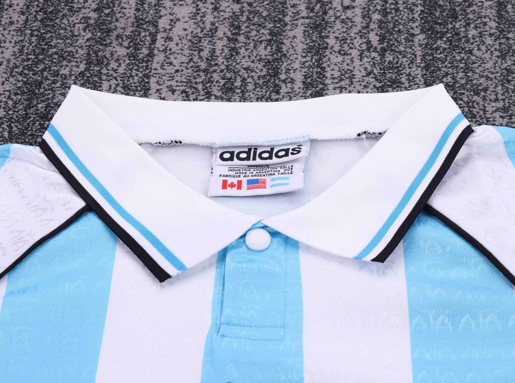 1996-1997 Retro Argentina National Team Home Jersey