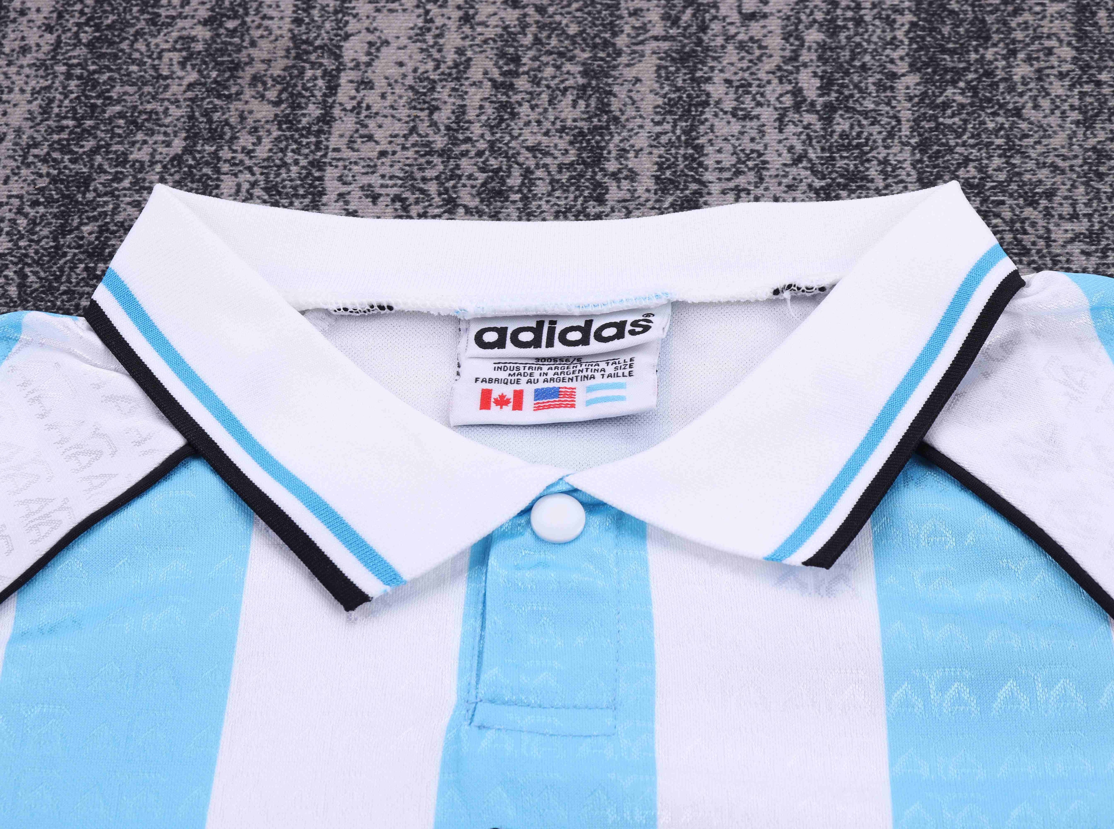 1996-1997 Retro Argentina National Team Home Jersey