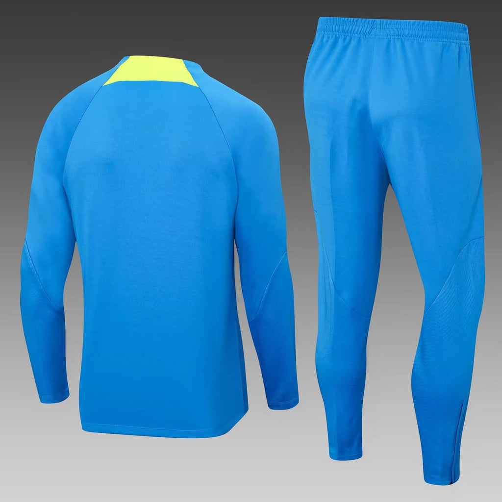 2023/2024 América Half-Pull Training Suit Blue