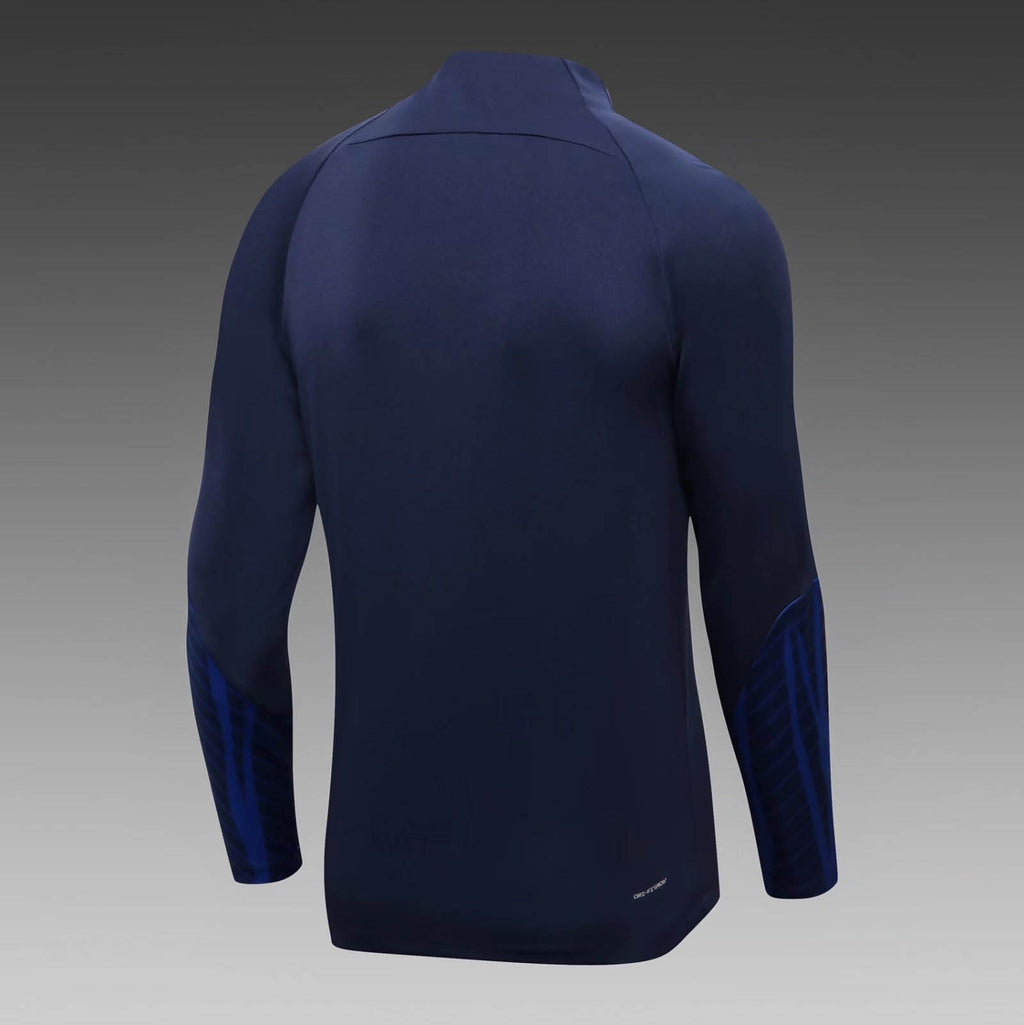 2022 France Half-Pull Training Suit Royal Blue