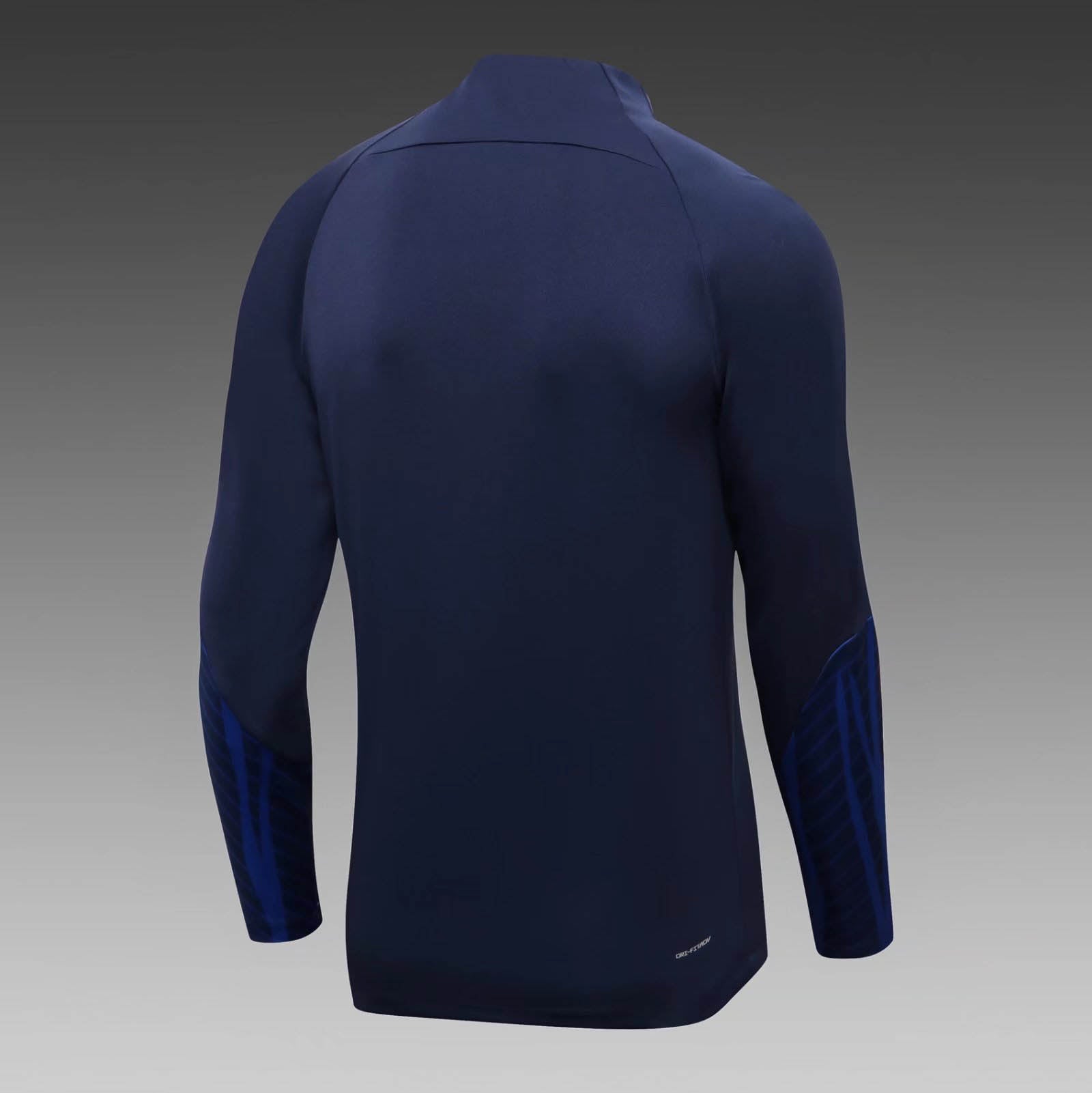 2022 France Half-Pull Training Suit Royal Blue