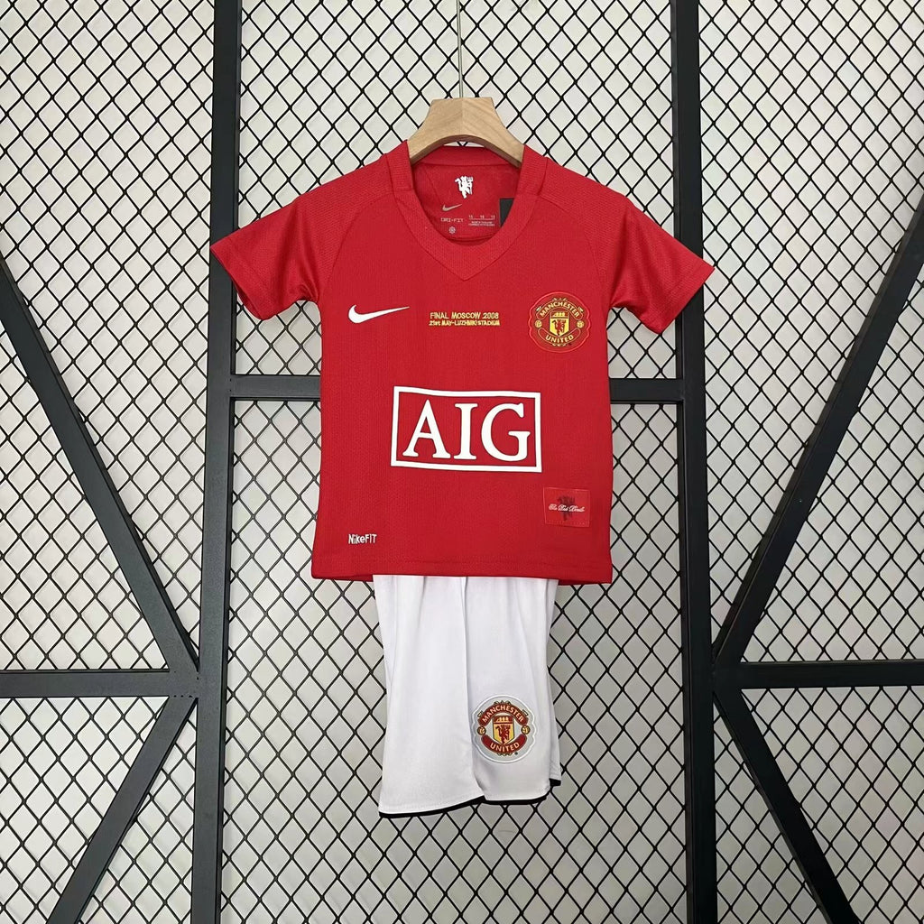 2007/2008 Retro Manchester United Home Champions League Edition