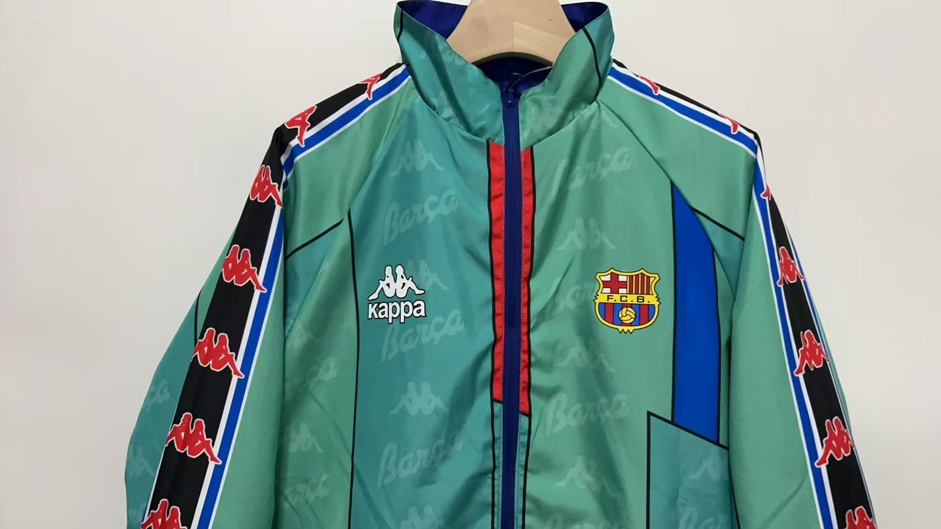 1996/1997 Retro Barcelona Reversible Windbreaker
