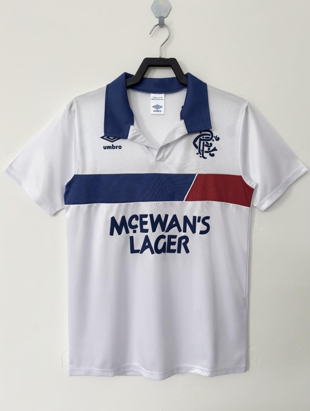1993/1994 Retro Rangers Away White