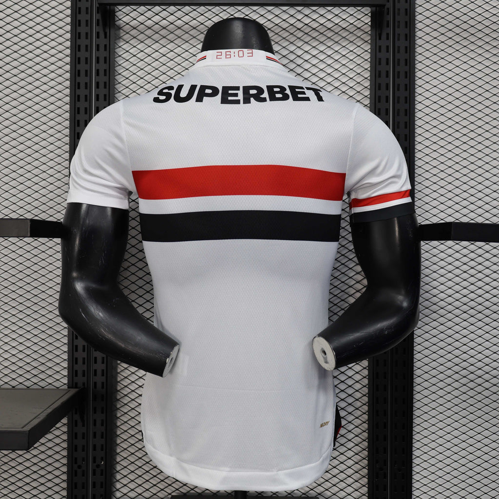 2025/2026 Player Version São Paulo Home