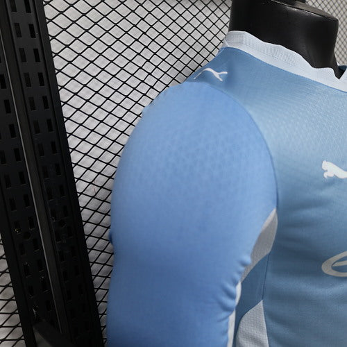 2026/2027 Long Sleeve Player Version Manchester City Home Football Shirt 1:1 Thai Quality topjersey