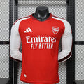 2026/2027 Long Sleeves Player Version Arsenal Home Football Shirt 1:1 Thai Quality topjersey