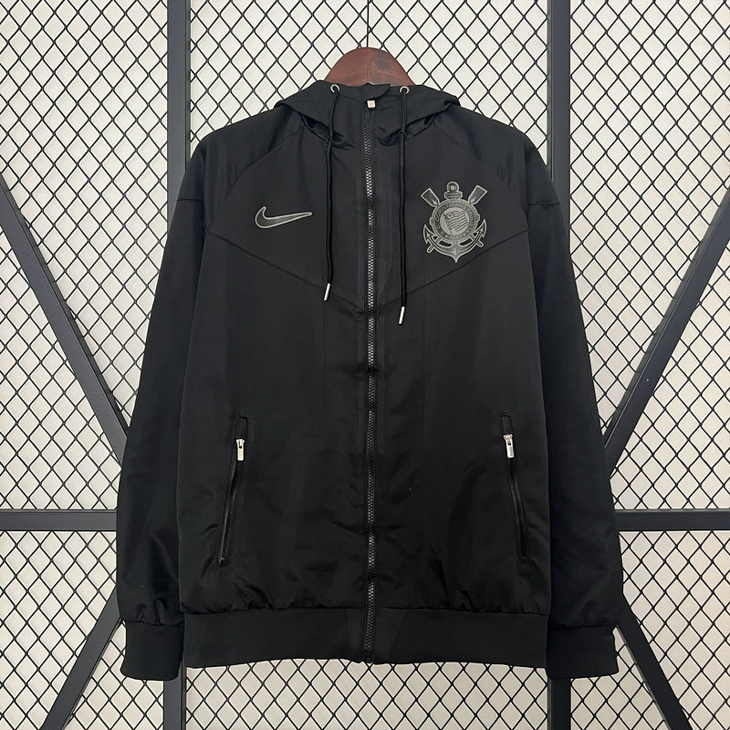 2024 Corinthians Windbreaker Black
