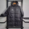 2024/2025 Manchester United Black-White Edge Soccer Long Cotton jacket