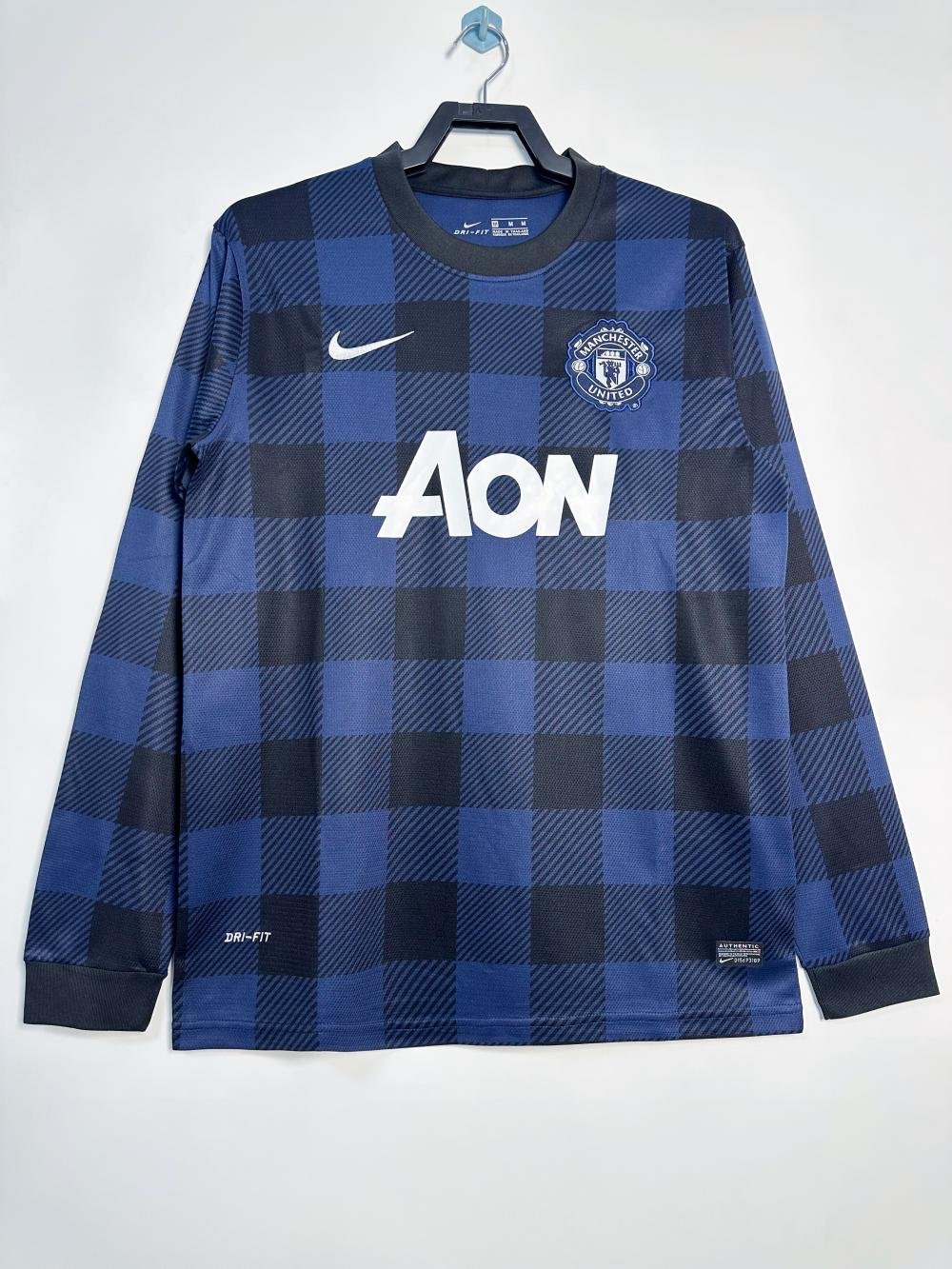 2013/2014 Retro Long Sleeve Manchester United Away