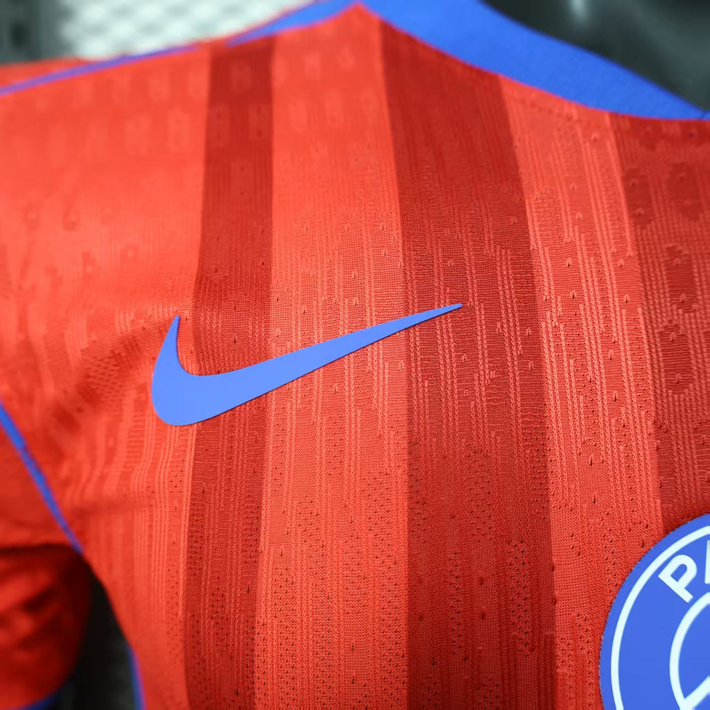 2025/2026 Player Version Paris Saint-Germain Third away Red