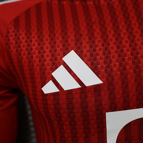 2026/2027 Long Sleeves  Player Version Bayern Munich Home Football Shirt 1:1 Thai Quality topjersey