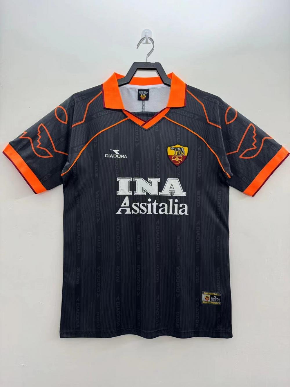 1999/2000 Retro Roma Third Away
