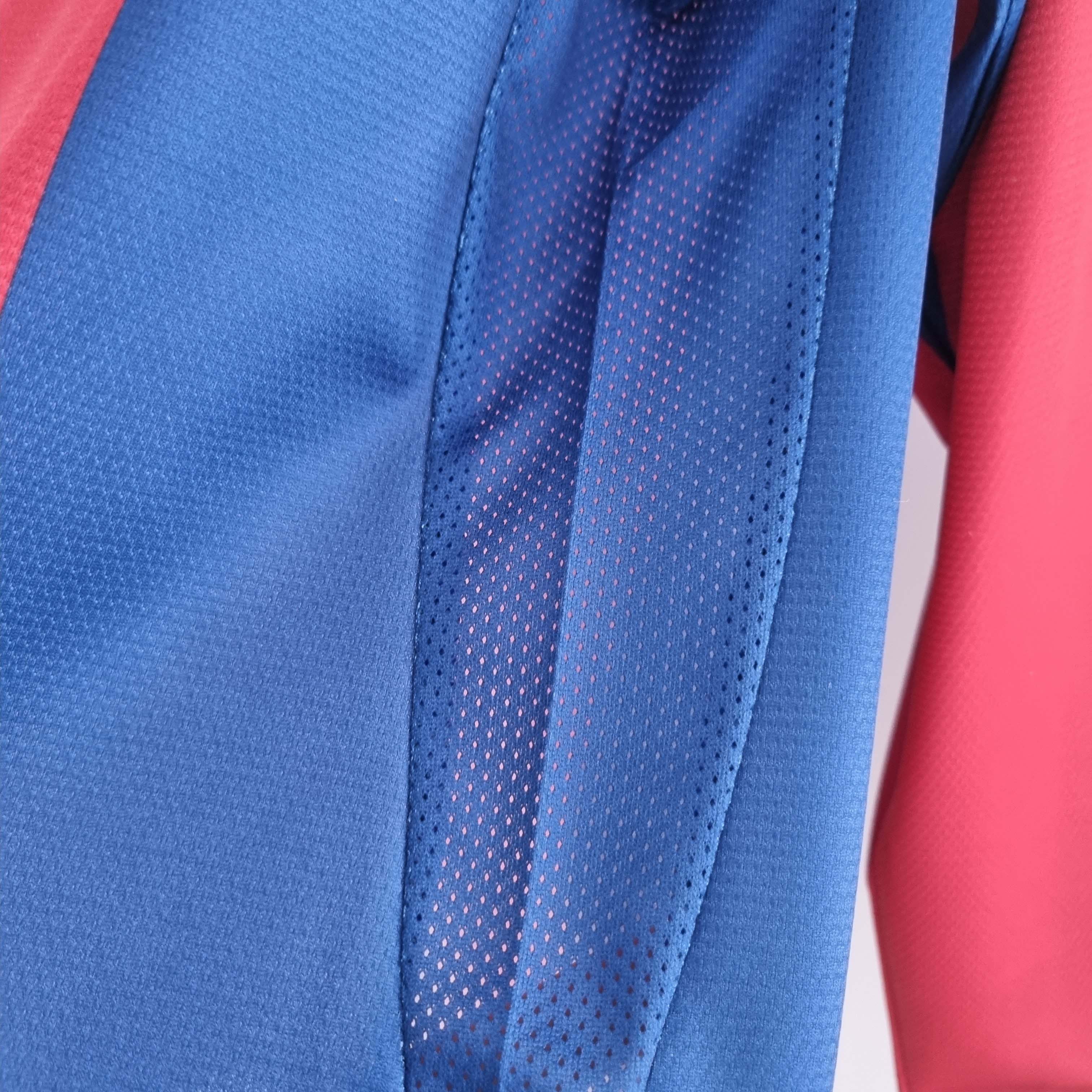 2010/2011 Retro Long Sleeve Barcelona Home