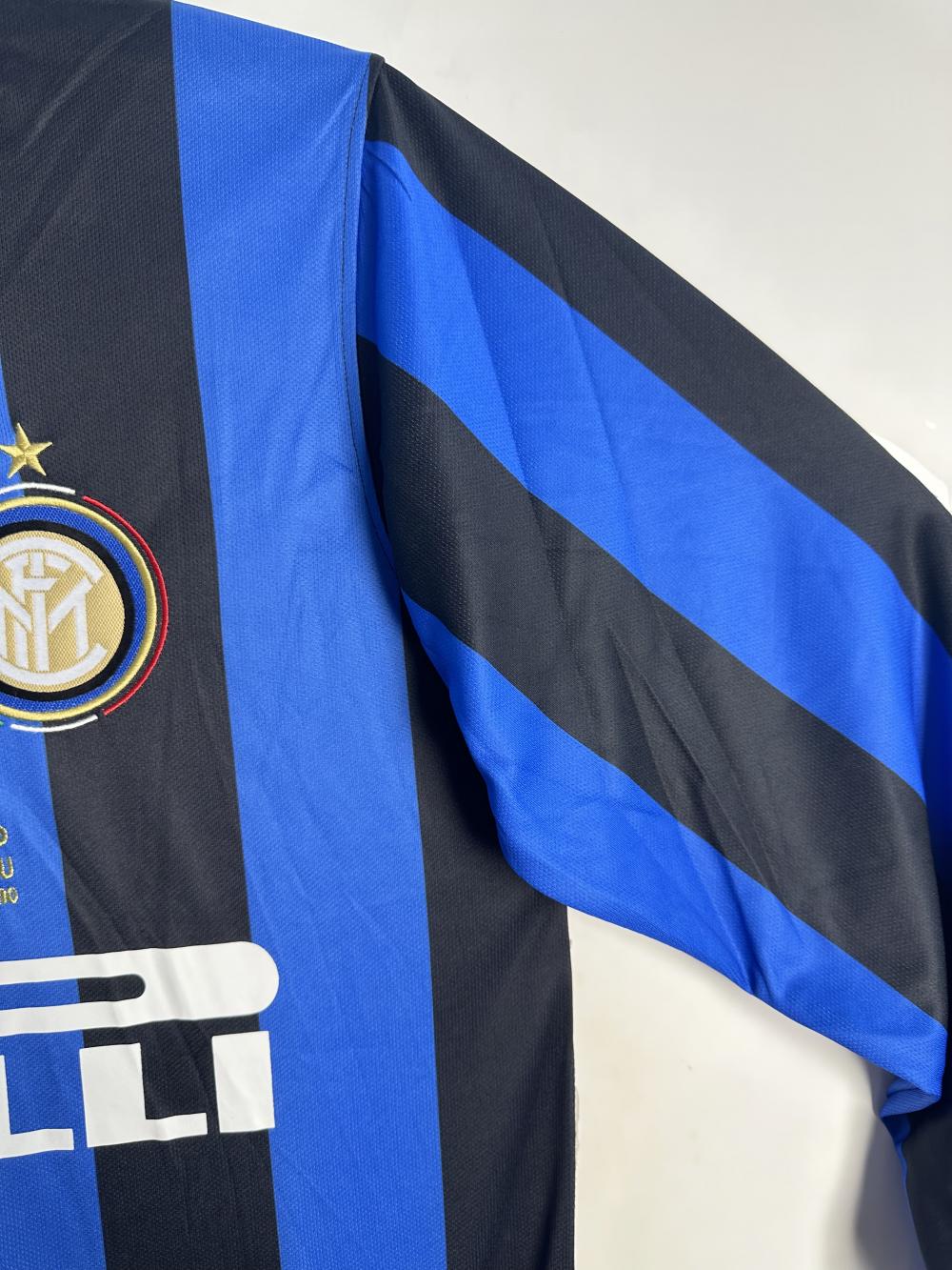 2009/2010 Retro Long Sleeve Inter Milan Home