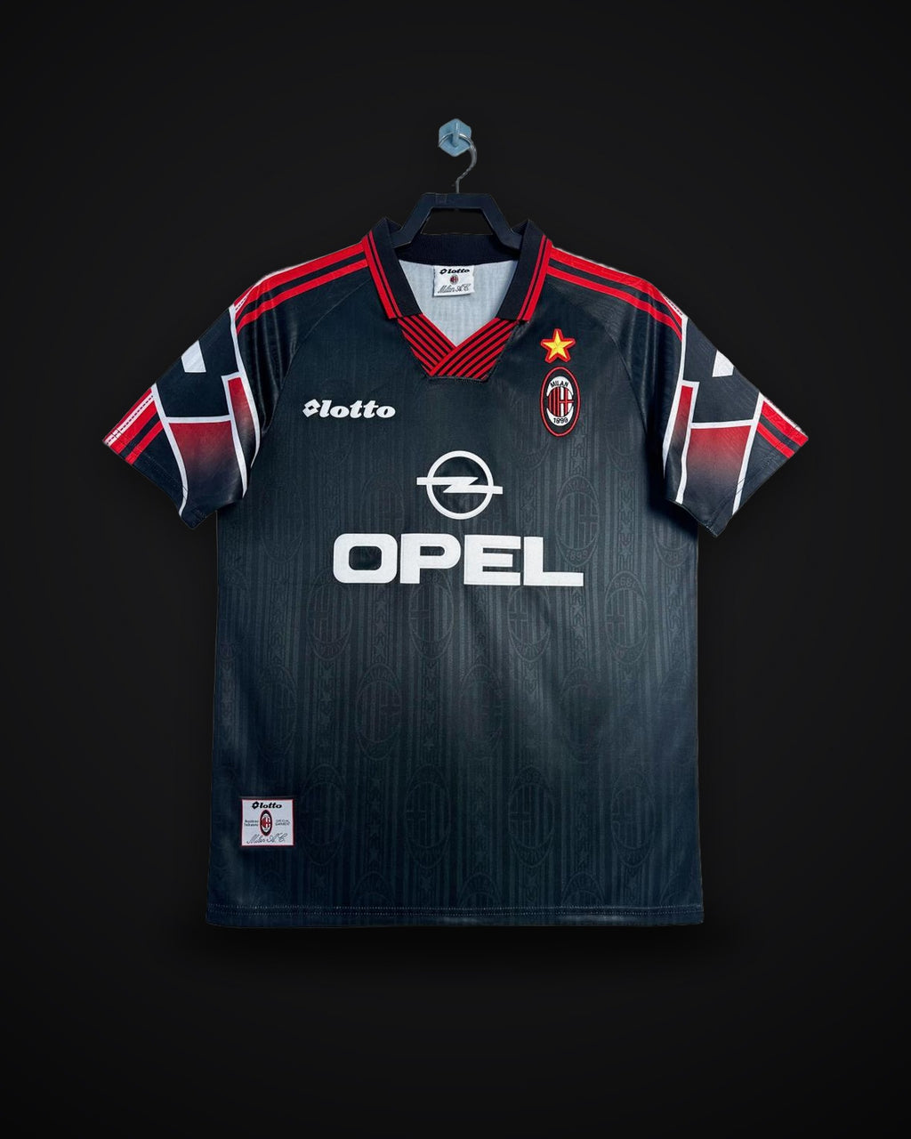 1997/1998 Retro AC Milan Special Edition Black