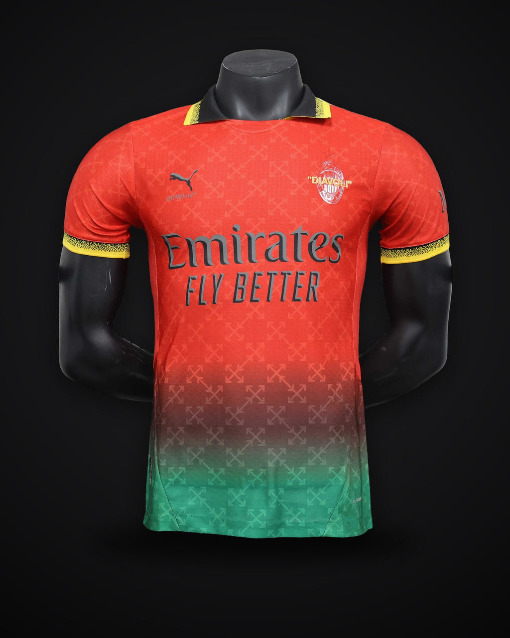 2025/2026 Player Version AC Milan Co-Branded Edition 02 Red