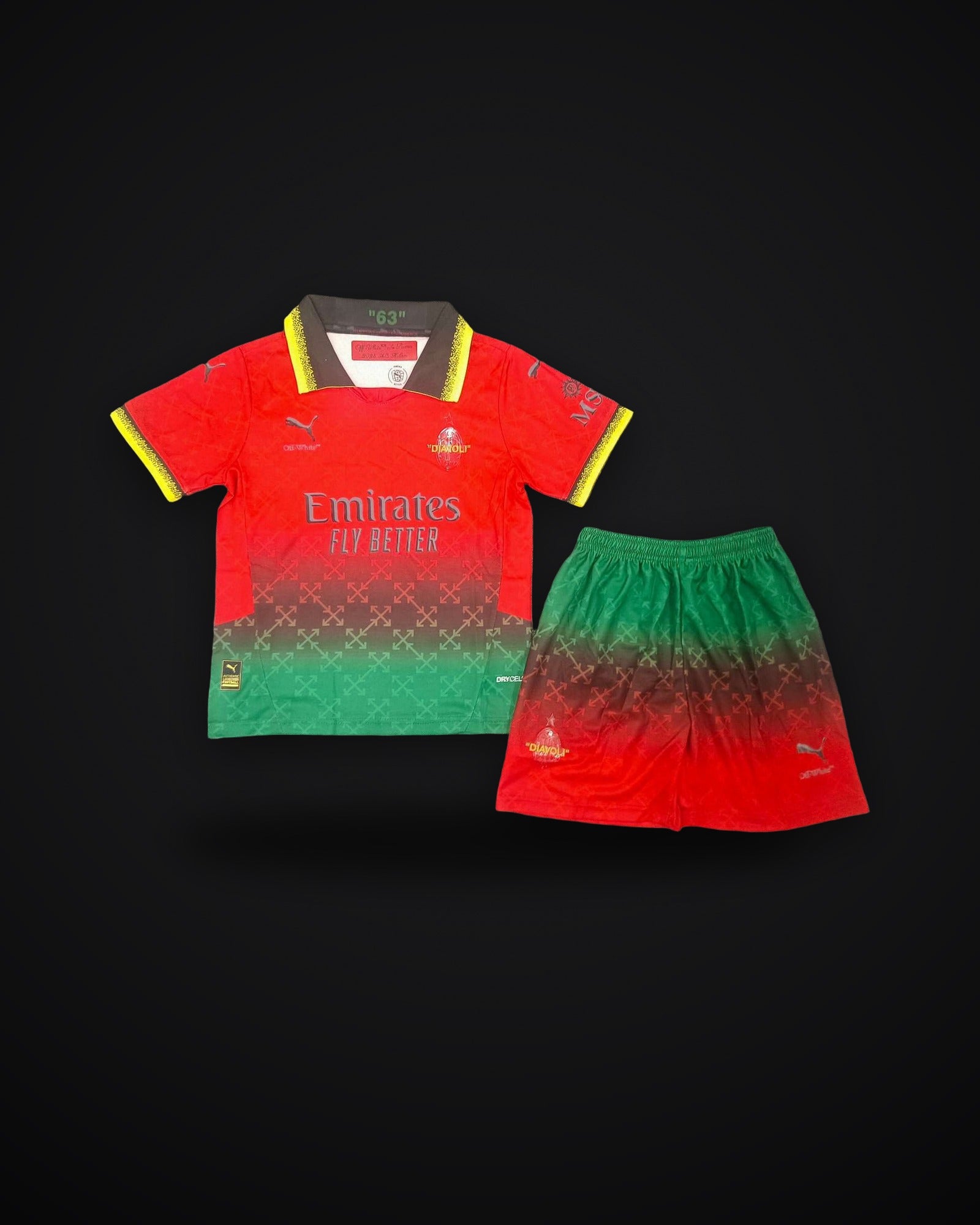 2025/2026 Kids Size AC Milan Special Edition Red