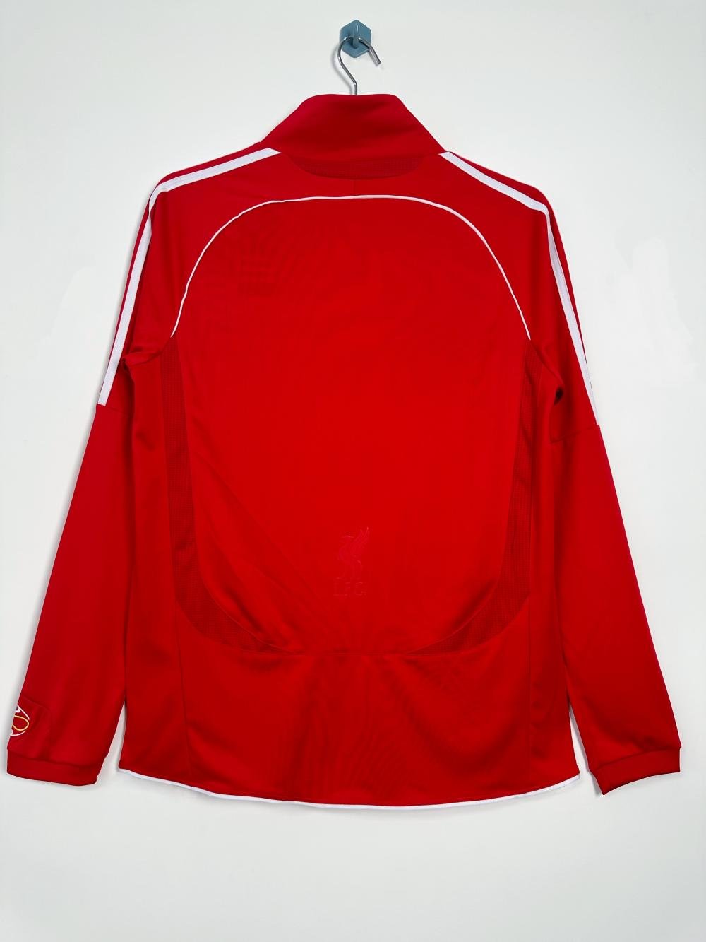 2006/2008 Retro Liverpool Champions League version Home Football Long Sleeve Jersey