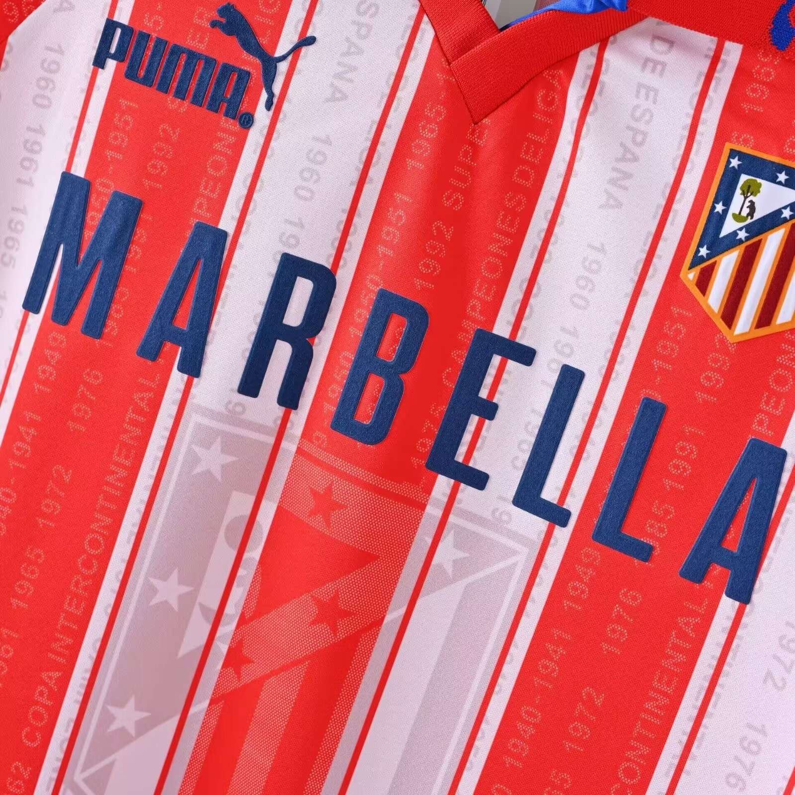 1995/1996 Retro Atletico Madrid Home