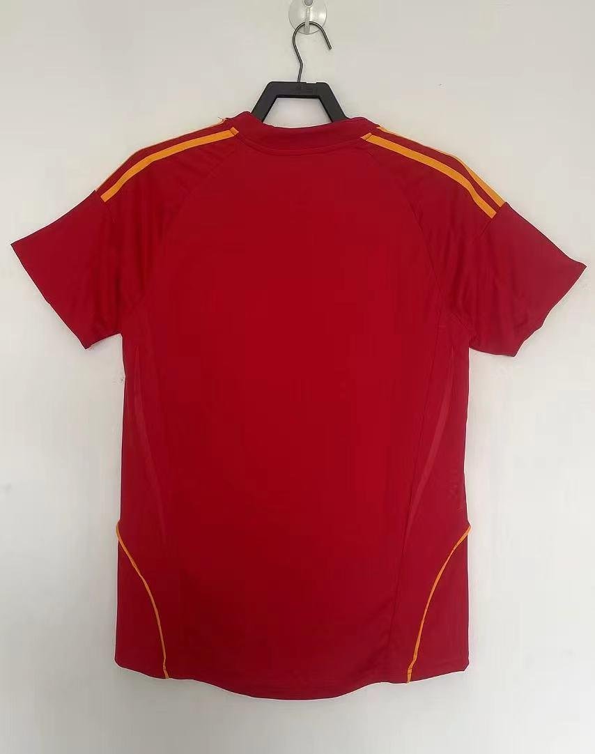 2008 Retro Spain Home Soccer Shirt