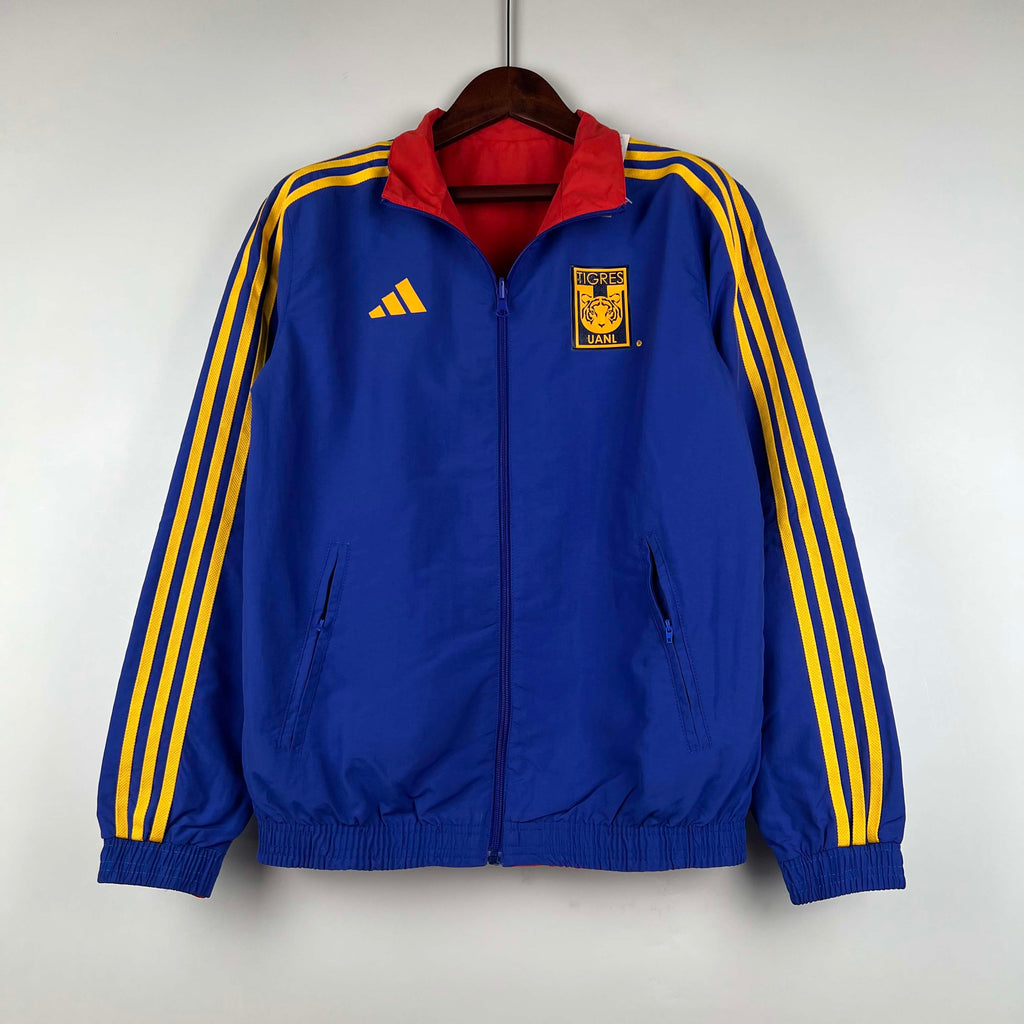 2023/2024 Tigres Reversible Windbreaker(Blue-red)