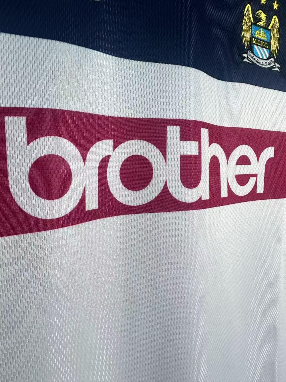 1997-1998 Retro Long Sleeve Manchester City Away
